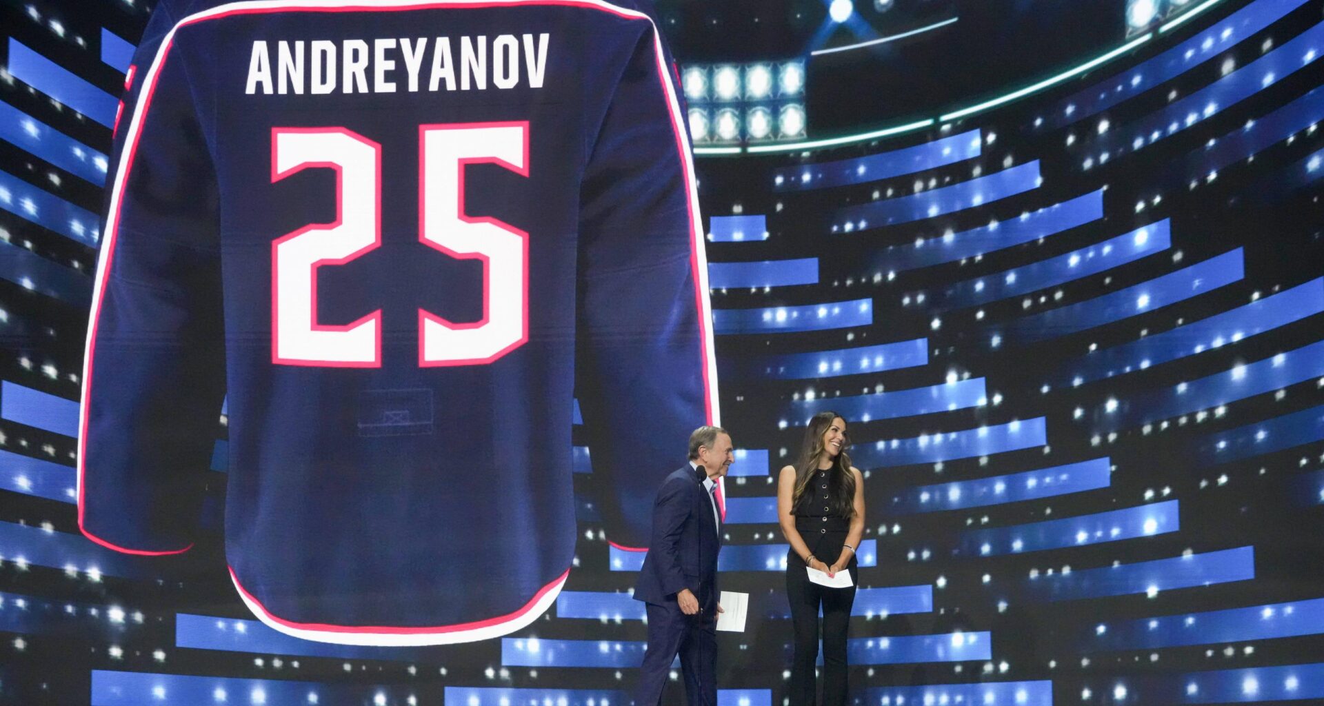 Columbus Blue Jackets select goalie Pyotr Andreyanov with 20th pick in 2025 NHL DraftColumbus Blue Jackets select goalie Pyotr Andreyanov with 20th pick in 2025 NHL Draft