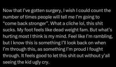 [Kramer] Tyrese Haliburton makes an incredible statement following his surgery today: