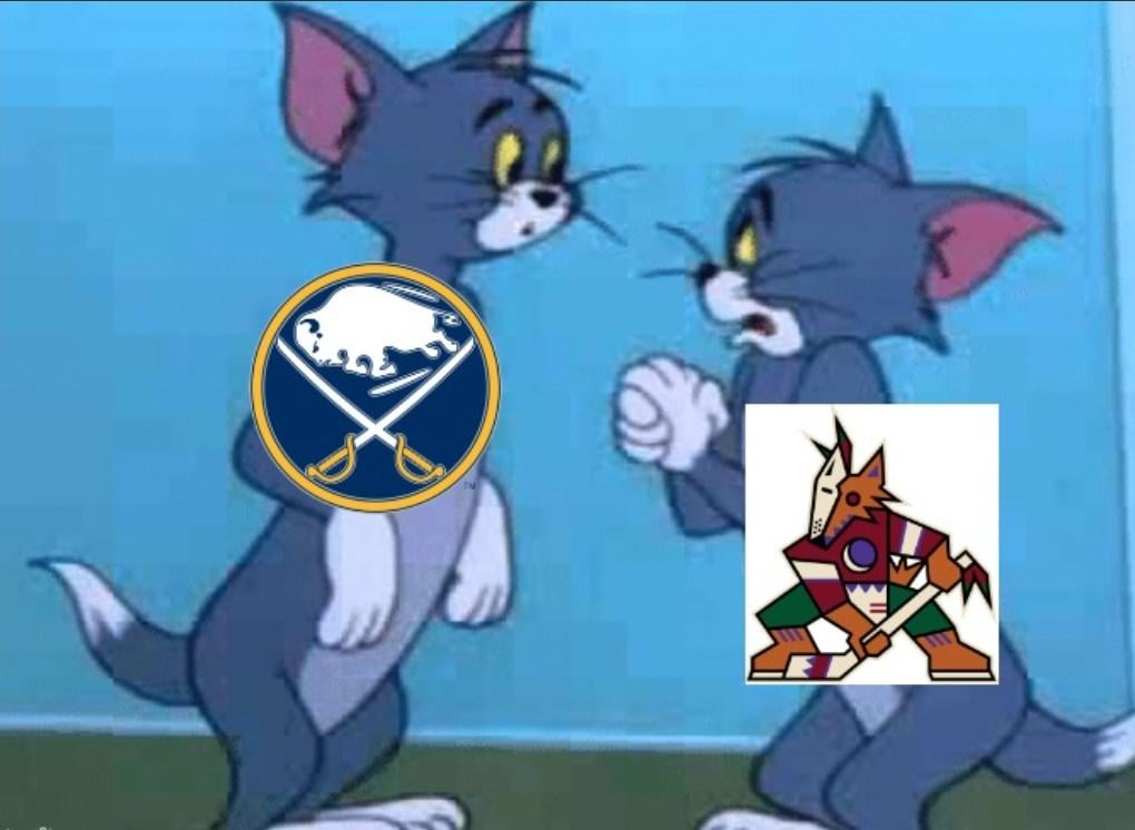 How I feel asking sabers fans to be nice to josh because I can finally root for him again