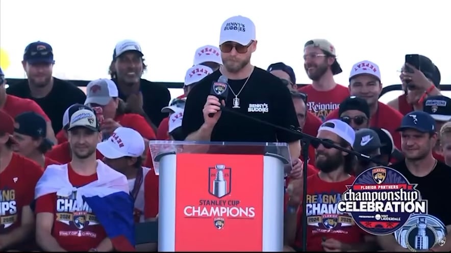 Sam Bennett apologizes for dirty plays