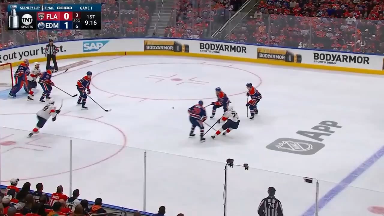 [FLA 1 EDM 1] Verhaege levels the game for  Florida