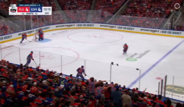 [FLA (5)-4 EDM] Marchand scores the 2OT winner on a breakaway to tie the series up 1-1