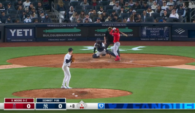 Christian Moore hits a triple for his first big league hit and throws out a runner at home to preserve the win in extra innings 🔥👏😀