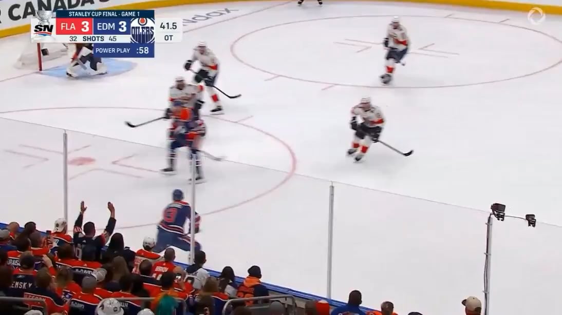 [FLA 3 EDM 4] DRAISAITL WINS THE GAME IN OT!!!!!!