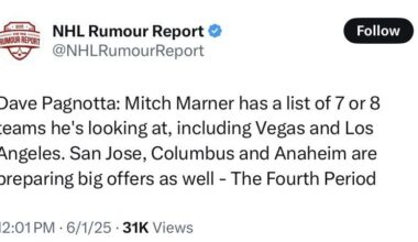 Columbus preparing a big offer for Mitch Marner
