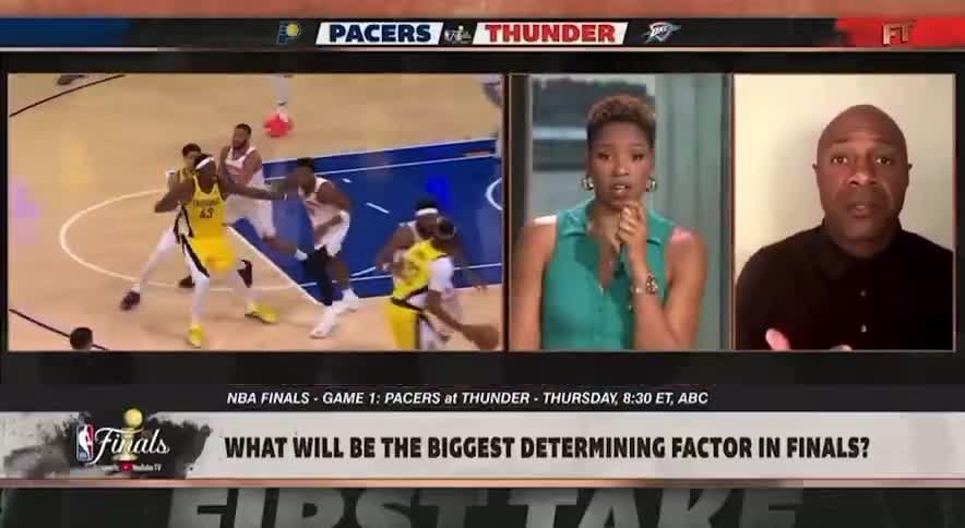 [Jay Williams] on OKC defending Haliburton: “Lu Dort is gonna be in his ass — he’s gonna be in him”