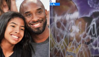 [Caplan] Kobe and Gigi Bryant's Mural Is Vandalized for the Second Time in a Month. Now the Artist Says He's Moving It :"We didn't want that disrespect to L.A. right here, and for people to see that, especially Vanessa...Kobe has brought nothing but light and insight and inspiration to the youth."