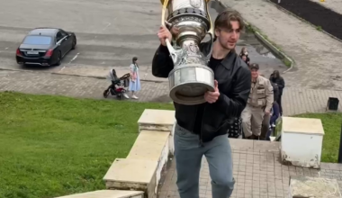 Dmitry Simashev brought the Gagarin Cup to his hometown of Kostroma