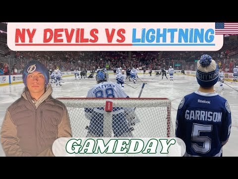 Offseason content: Lightning away day vlog against NJ Devils