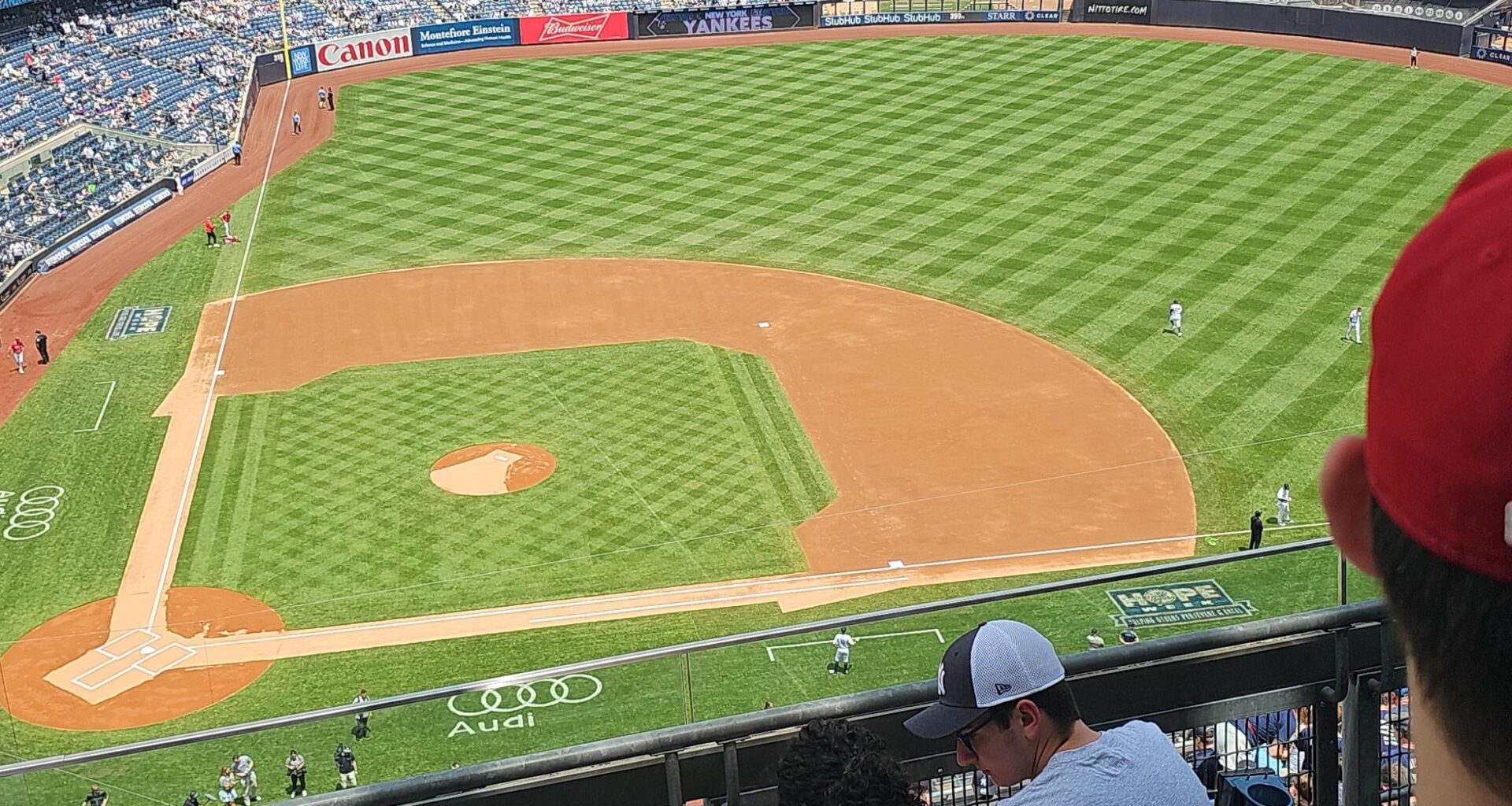 Representing the Halos @ Yankee Stadium