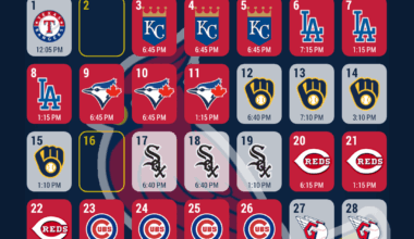 I made these schedules for the new month