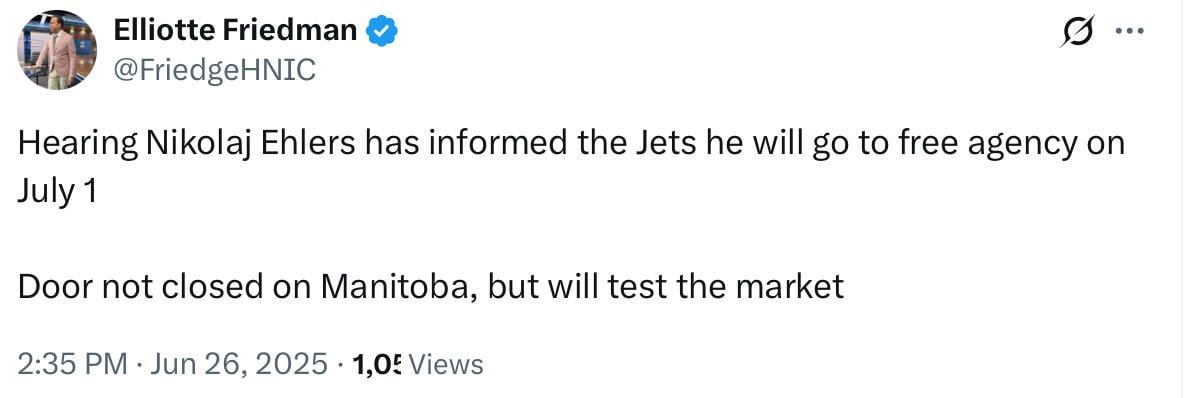 Not a surprise, but still sucks