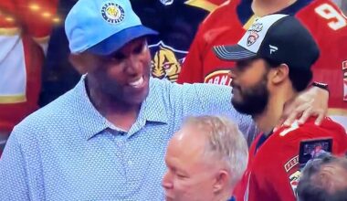 NBA champion father and his Stanley Cup champion son
