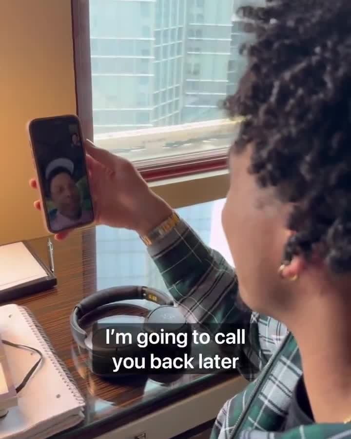 [Jared McCain] does the "call to say Good Morning" trend to Kyle Lowry