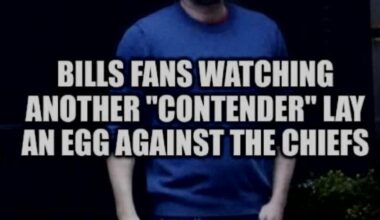 Every time we hope someone else can take down the Chiefs and every time, it's pain.