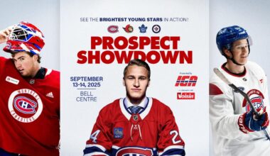 Canadiens to host expanded “Prospect Showdown” September 13-14 (Habs, Leafs, Sens, Jets)
