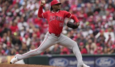 José Soriano's last three starts: 20 2/3 IP, 11 hits, 2 runs, 28 Ks.