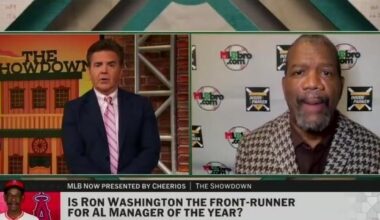 Mlb Tonignt thinks Ron Washington is AL manager of the year