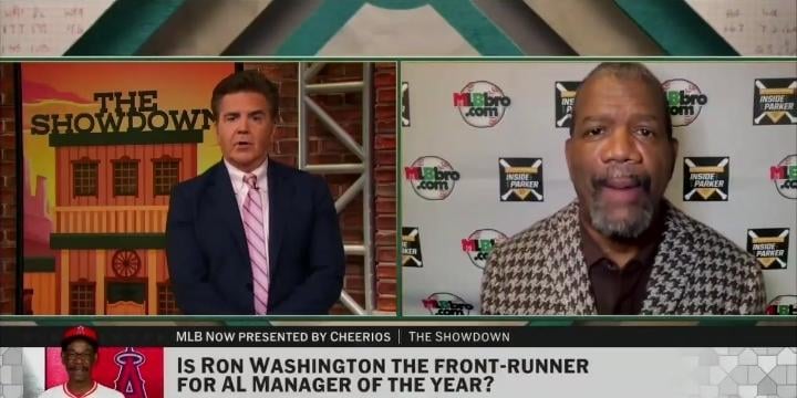 Mlb Tonignt thinks Ron Washington is AL manager of the year