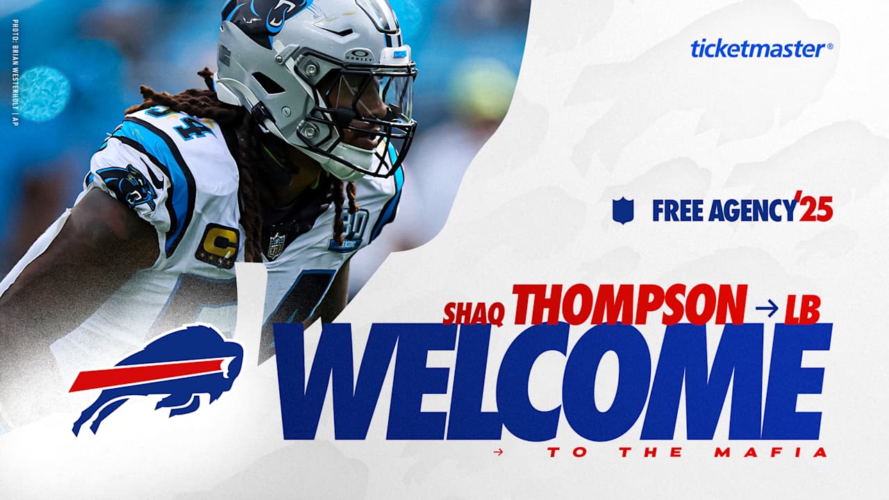 Bills sign LB Shaq Thompson to one-year contract