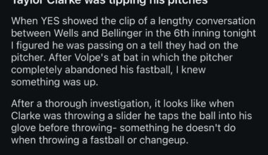 Maybe this is why he sucks