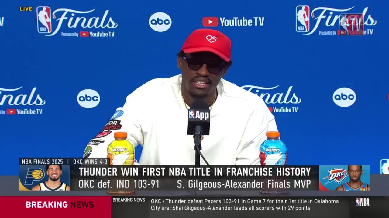 Siakam apologizes to Pacers fans after Finals loss: "We wanted to do it for Indy [more than anything]... these guys sleep, breathe basketball... We're sorry we couldn't get it done."