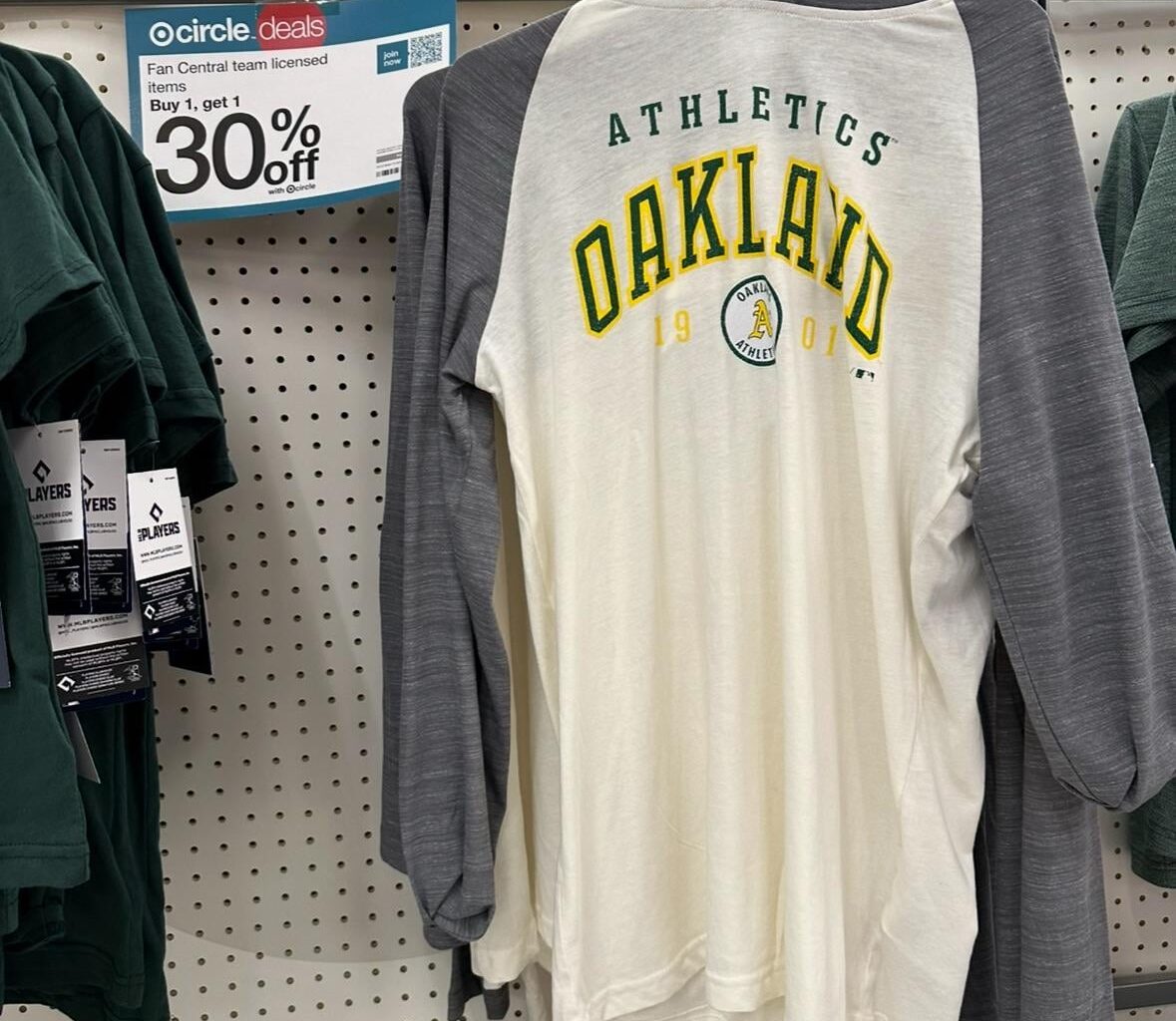 Target in Pinole still trying to unload Oakland gear SMH
