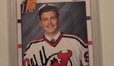 BRODEUR AUTO DRAFT CARD