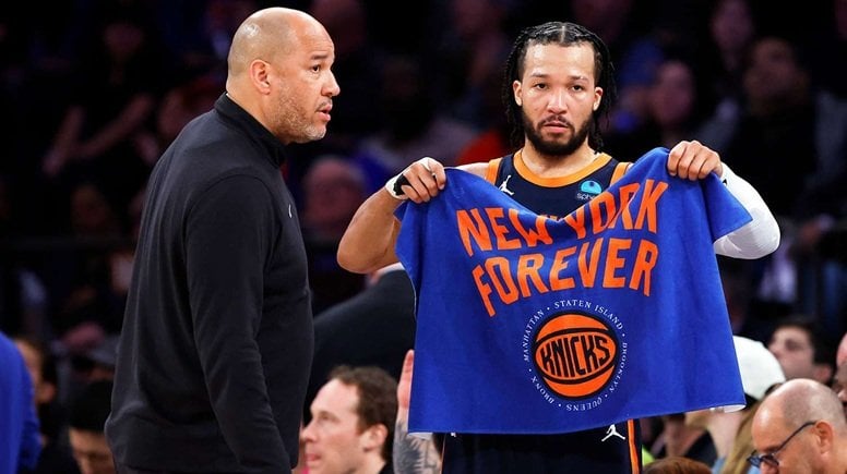 [Amico] Multiple Knicks players took issue with the presence of assistant coach Rick Brunson, the father of star guard Jalen Brunson, believing he had "too big a say in things"