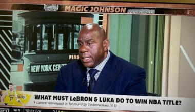 ESPN’s Segment this morning after Game 3 of the NBA Finals: “What must LeBron & Luka do to win an NBA Finals”