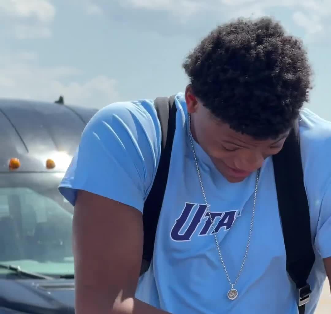 Ace Bailey has landed in Utah, as posted on the team's social media