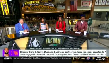 [Windhorst] The Phoenix Suns are seeking to receive a package for Kevin Durant comparable to what they traded for him, meaning impact players and multiple draft assets.