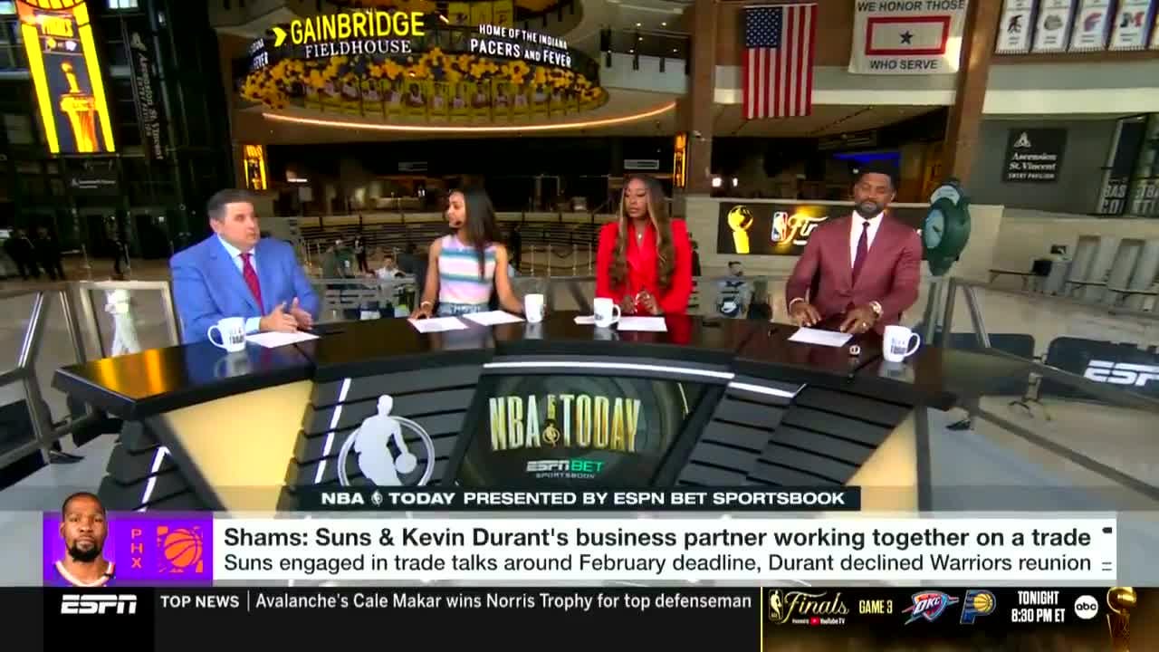 [Windhorst] The Phoenix Suns are seeking to receive a package for Kevin Durant comparable to what they traded for him, meaning impact players and multiple draft assets.