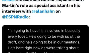 Darche on Martin’s new role