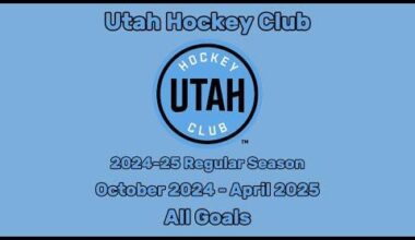 Utah Hockey Club | 2024-25 Season | All 241 Goals