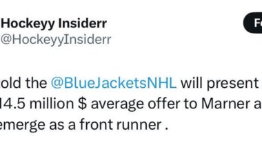 Rumored updates on Marner and CBJ