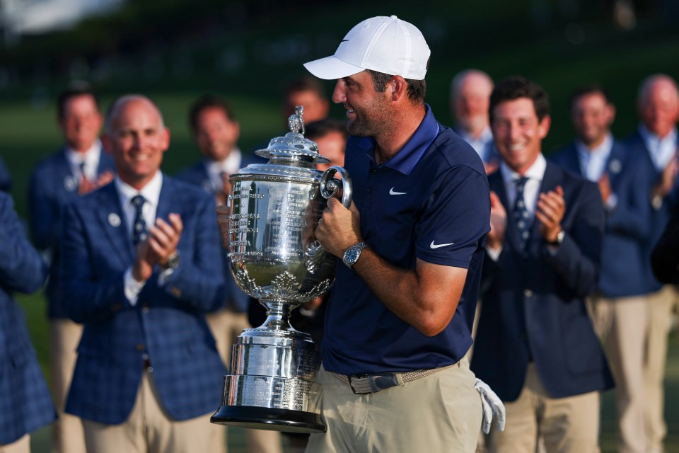 Scheffler was at his masterful best to claim the PGA Championship earlier this month