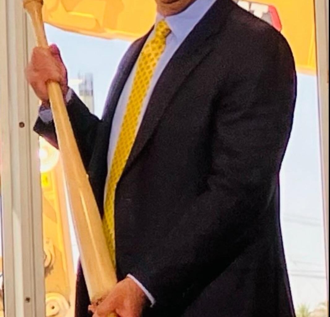 Fisher couldn’t afford a real hard hat