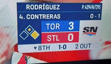 Insane pitch count, we're really wearing Rodriguez down