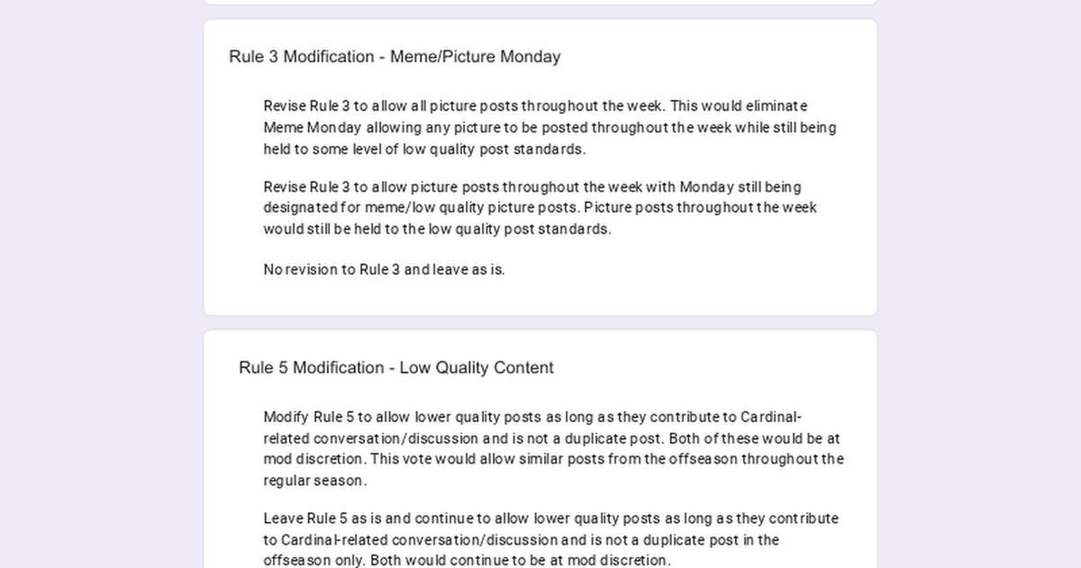 2025 r/Cardinals Rule Vote