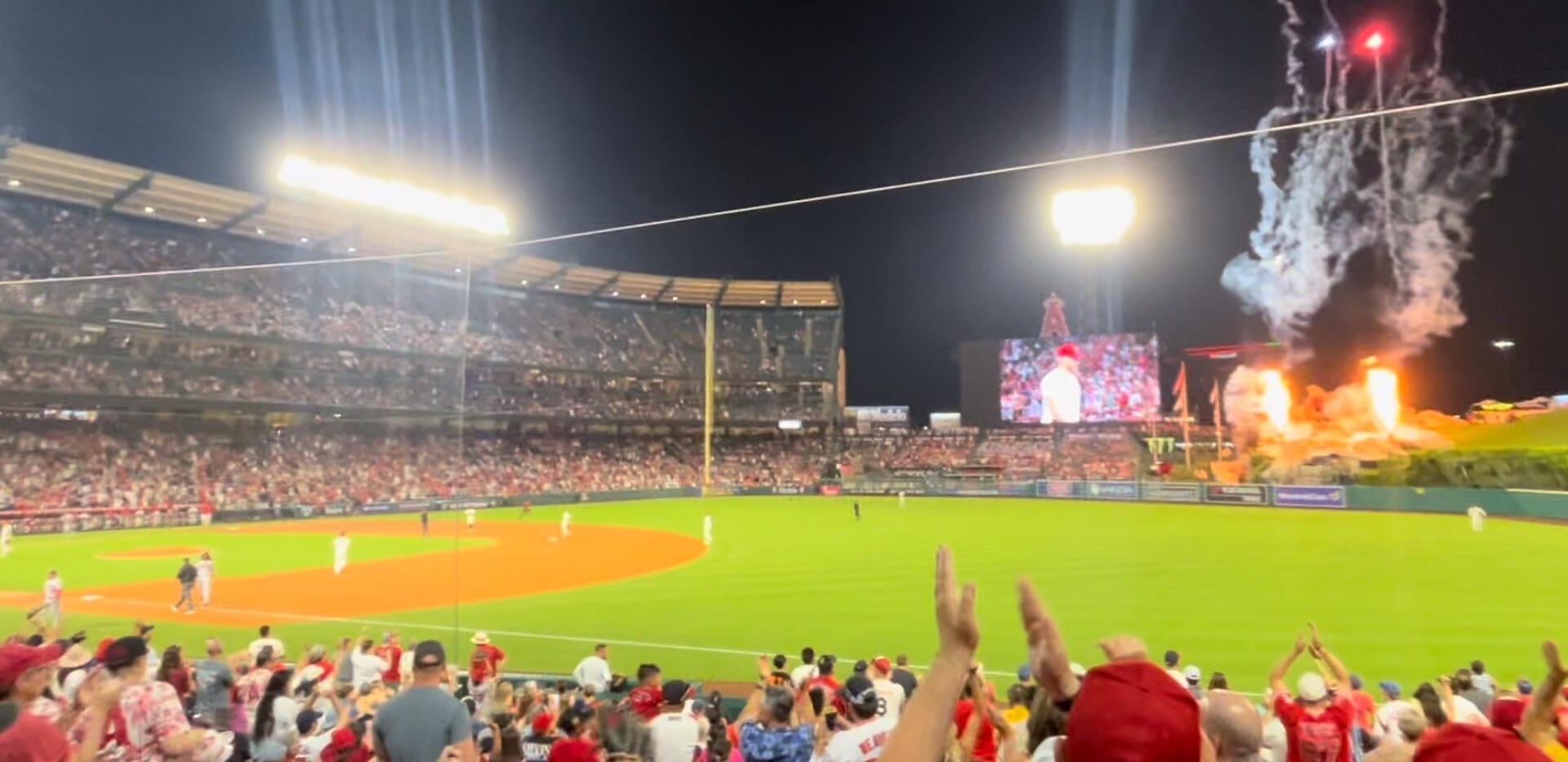 My second Angels win in person this week! Let’s go!!