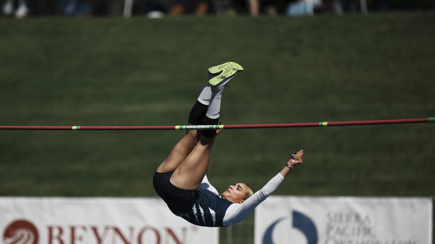 Trans athlete wins girls high jump event at California track and field finals