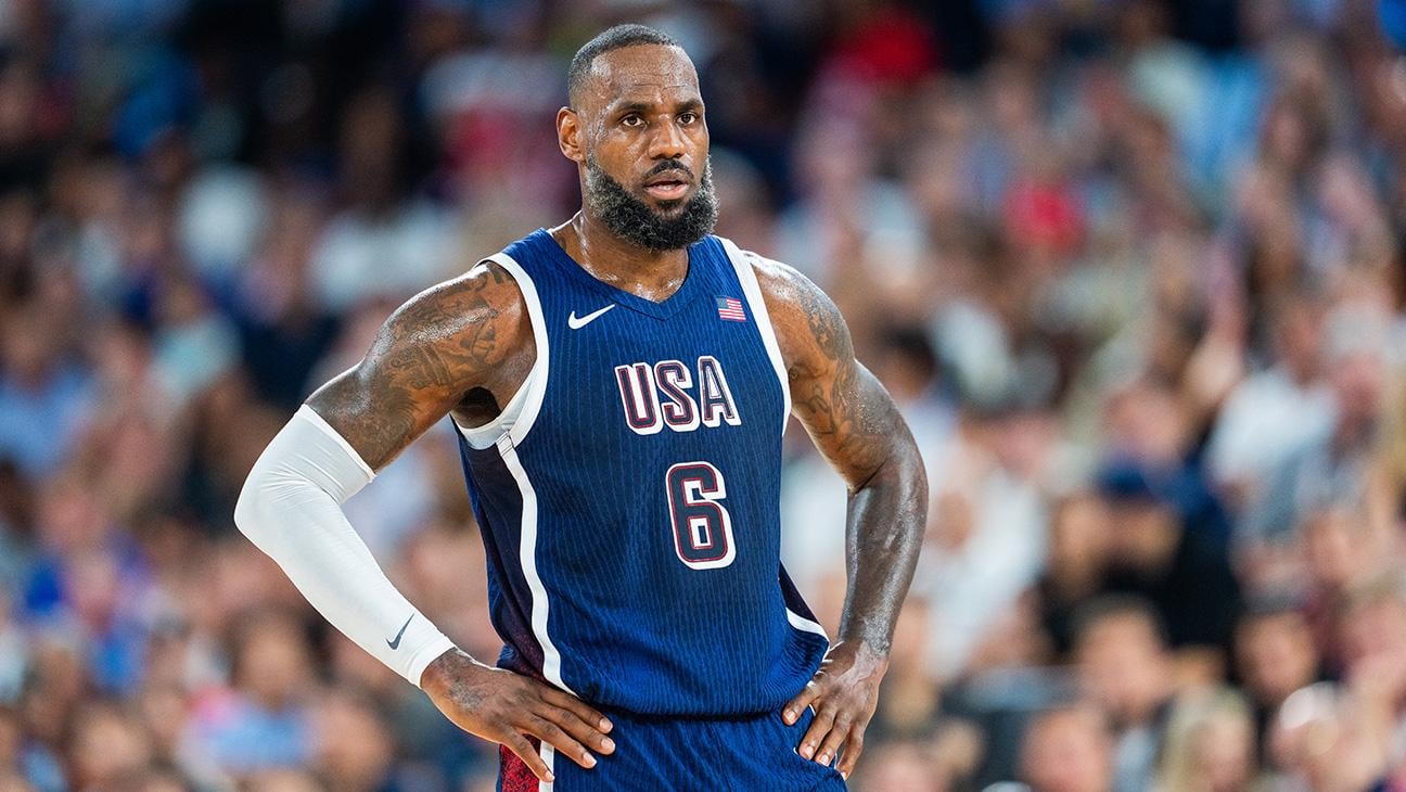 LeBron on playing in the next Olympics: “…I would say that, me being able to support Team USA for the rest of my life — that’s for sure. But me actually going on and playing, I don’t see it happening…”