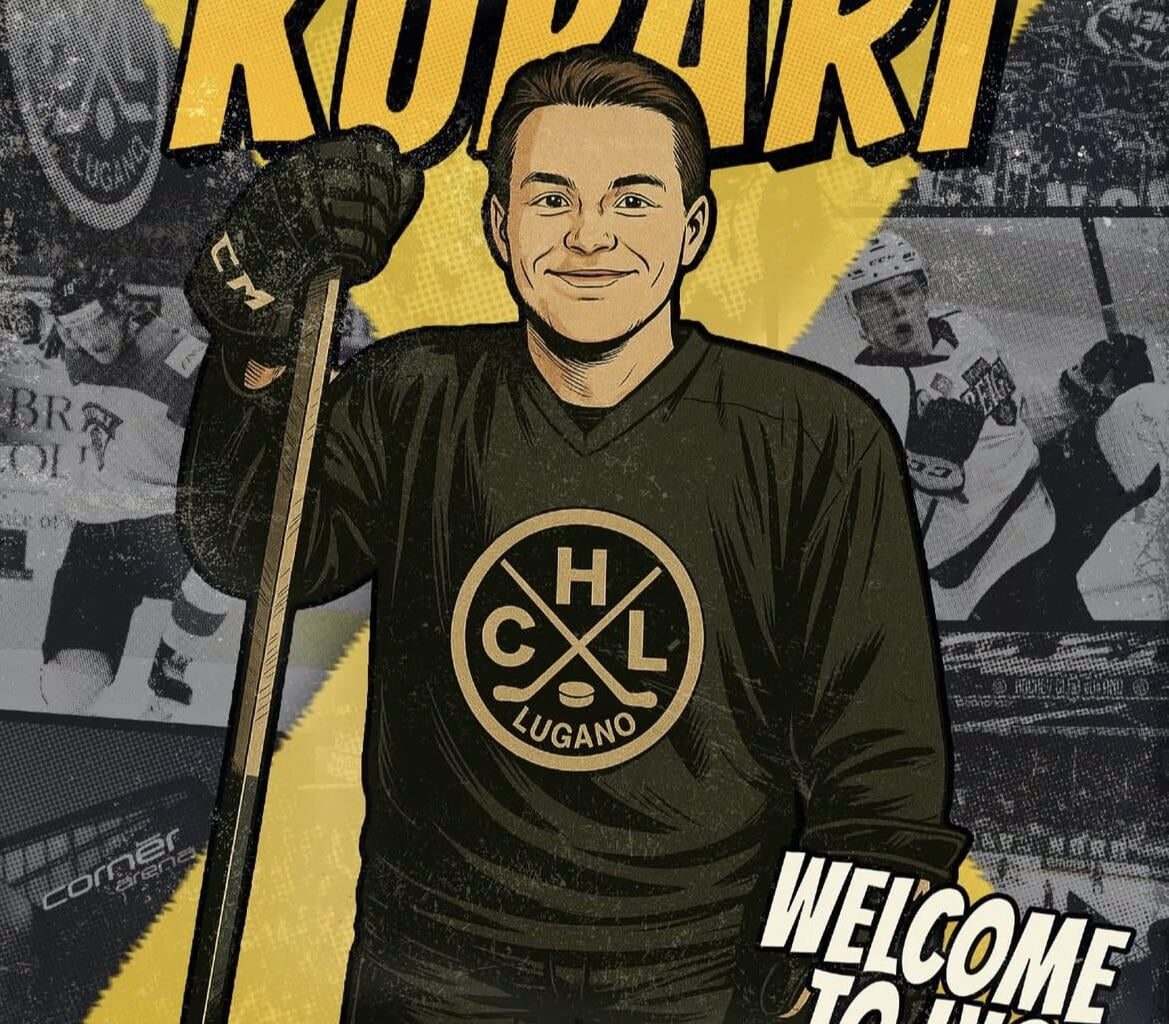 HC Lugano (National League in Switzerland) post this morning