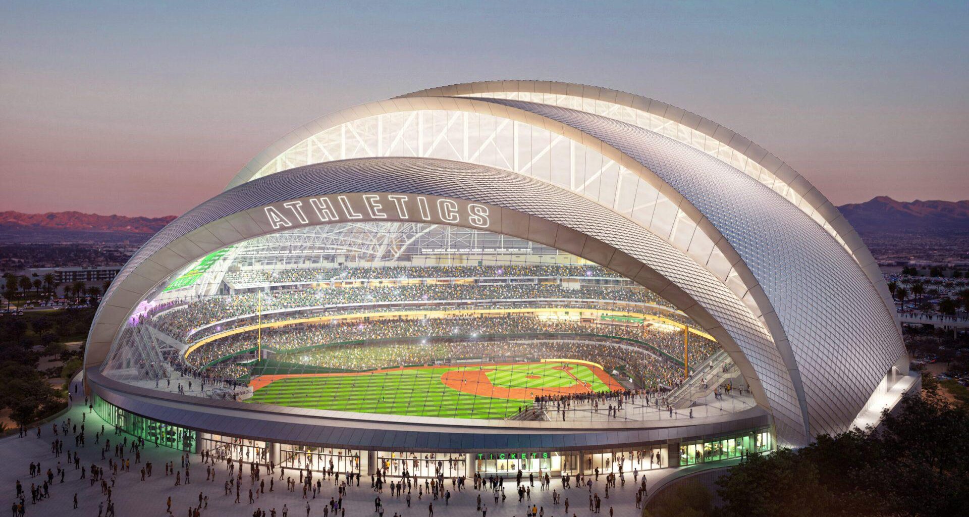 A’s Break Ground in Vegas, but Ballpark Funding Questions Linger