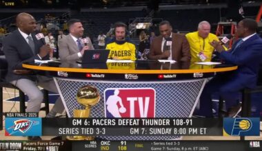 TJ McConnell's dad crashed NBA TV while his son was being interviewed "I have a son in the NBA and I have a daughter in the WNBA. This is a dream come true"