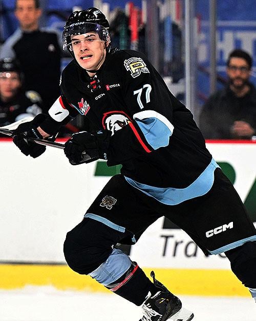 With the 46th pick in the 2025 NHL Entry Draft, the Utah Mammoth select Max Psenicka!