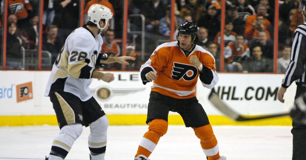 Riley Cote quietly used cannabis to calm his nerves as a Flyer. Now, he says, NHL players are far more open about using it