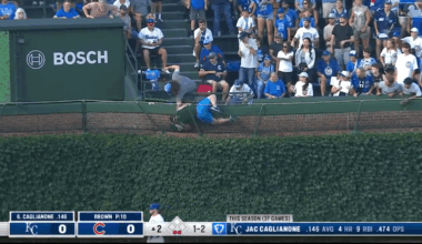 Jac got dudes flying out of the stands