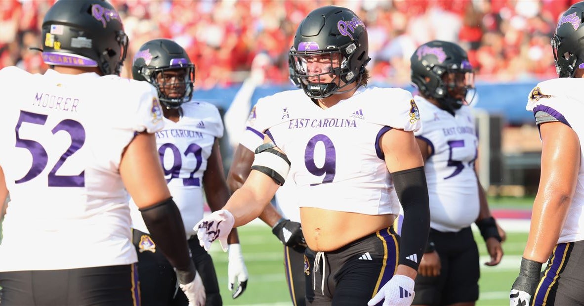 ECU coach Blake Harrell addresses player suspensions for initial time